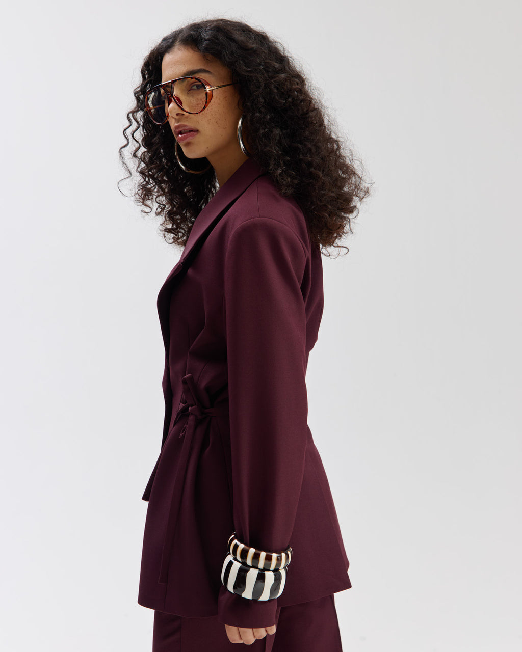 Blazers bordeaux Harper & Yve