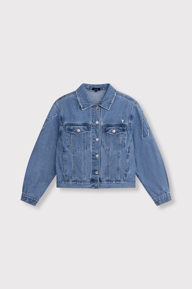 Jeansjassen blauw ALIX The Label