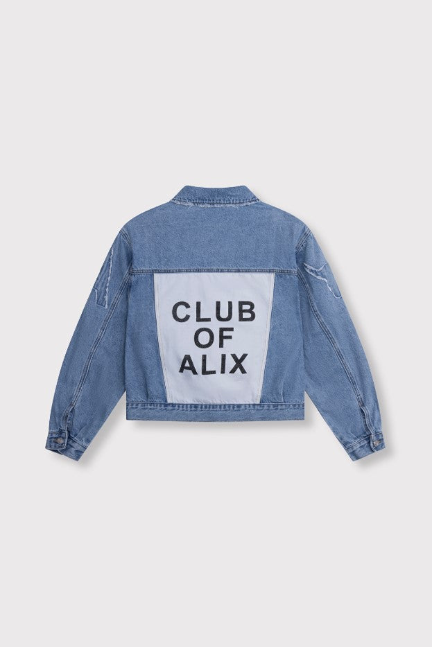 Jeansjassen blauw ALIX The Label