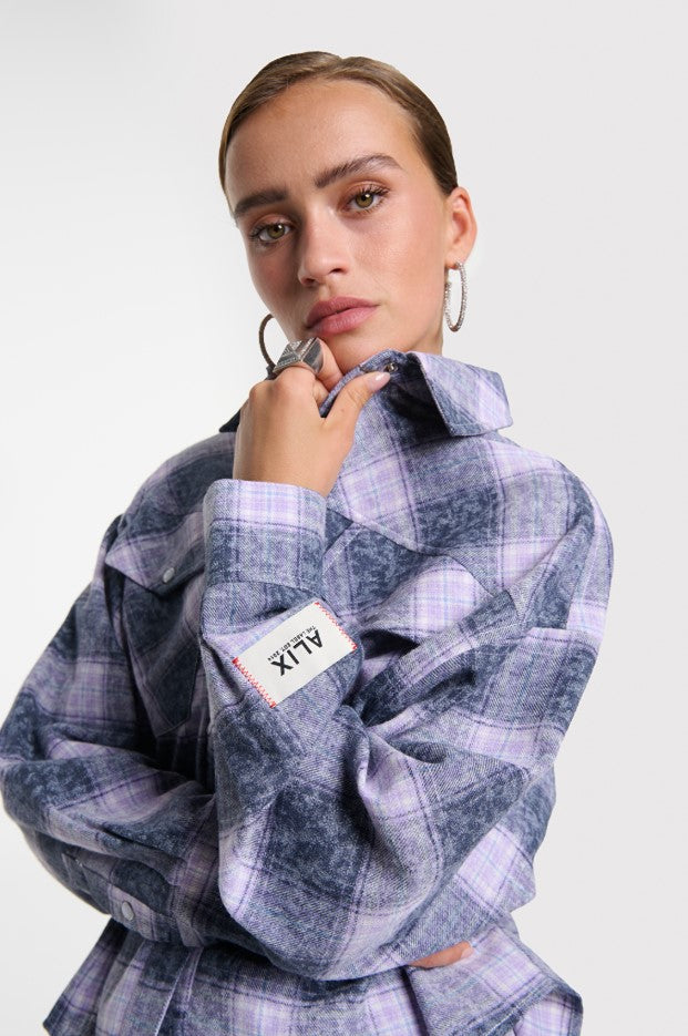 Blouses lange mouw navy ALIX The Label