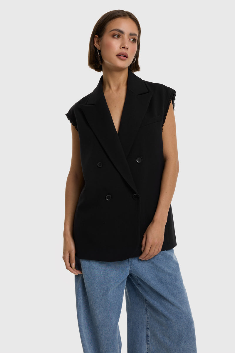 Gilets zwart ALIX The Label