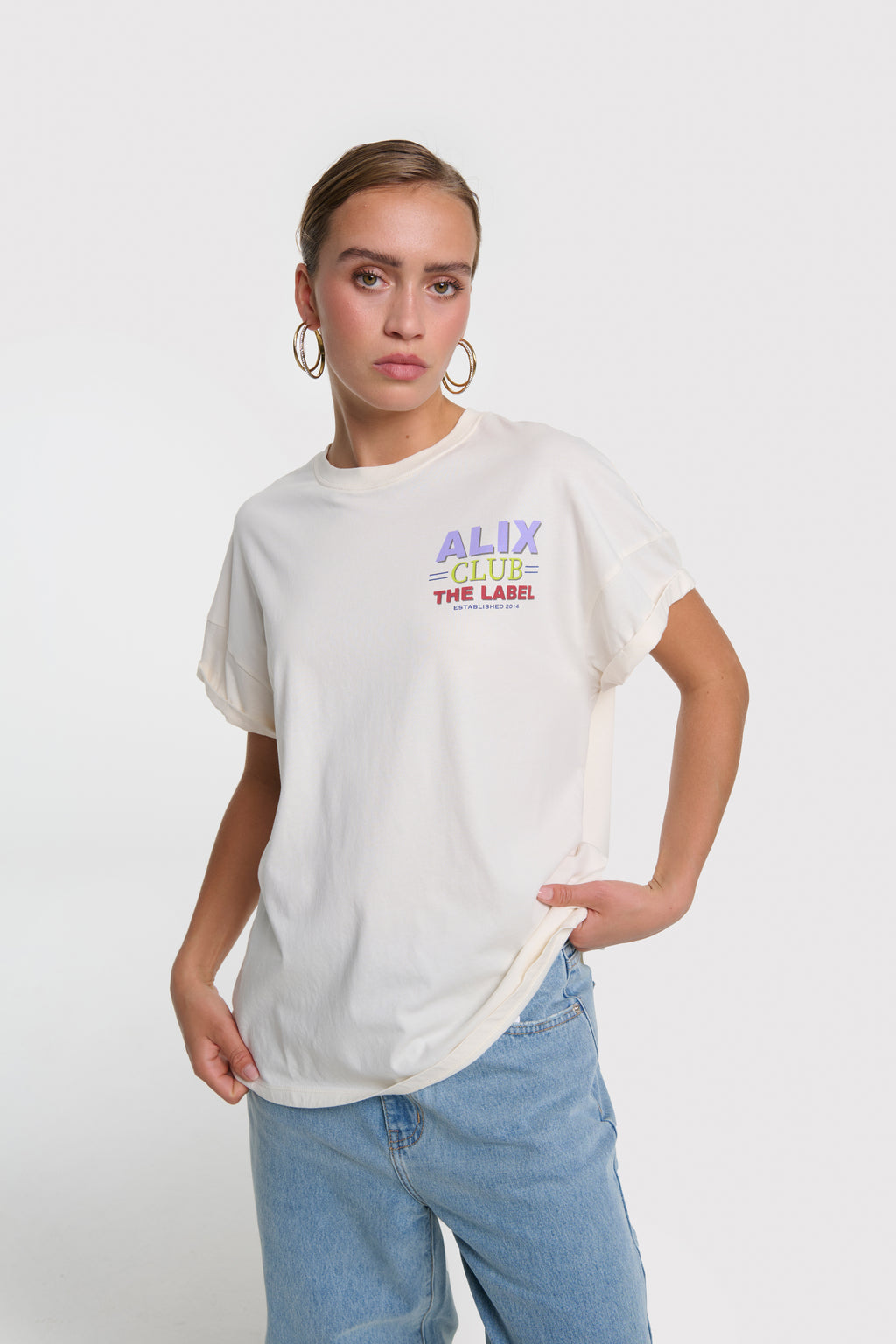 T-shirts korte mouw beige ALIX The Label