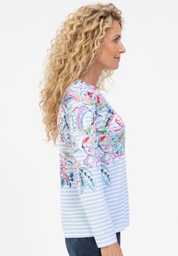 T-shirts korte mouw blauw Bianca