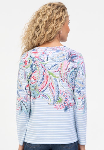 T-shirts korte mouw blauw Bianca