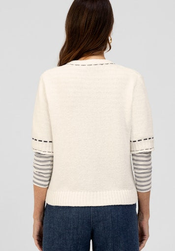 Cardigans wit Bianca