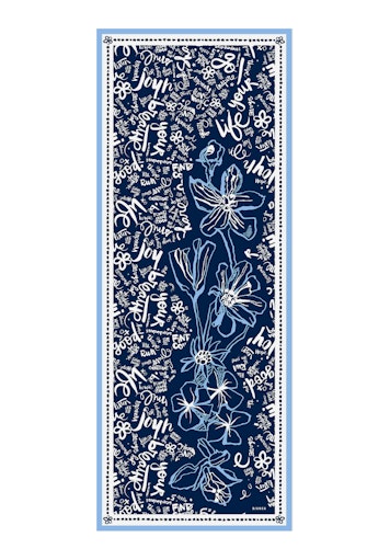 Sjaals blauw Bianca