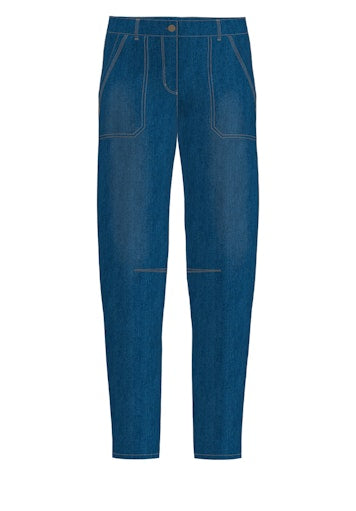 Broeken blauw Bianca