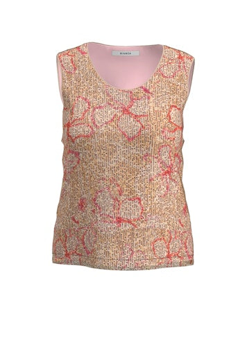 Blouses korte mouw rood Bianca