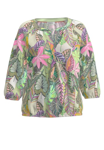 Blouses lange mouw groen Bianca