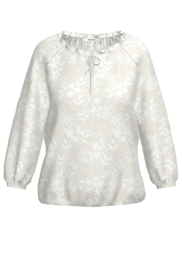 Blouses lange mouw beige Bianca