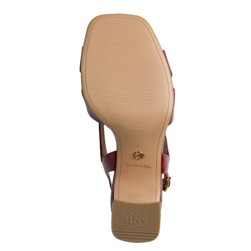 Sandalen rood Tamaris