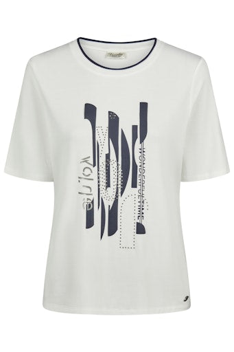 T-shirts korte mouw wit Barbara Lebek