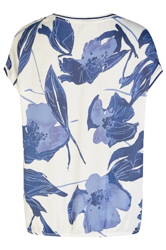 Blouses lange mouw navy Barbara Lebek