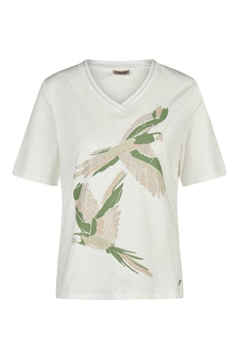T-shirts korte mouw wit Barbara Lebek