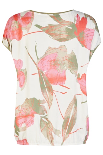 T-shirts korte mouw groen Barbara Lebek