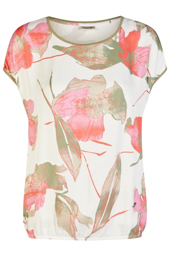 T-shirts korte mouw groen Barbara Lebek