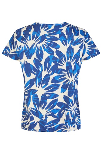 Blouses korte mouw navy Barbara Lebek