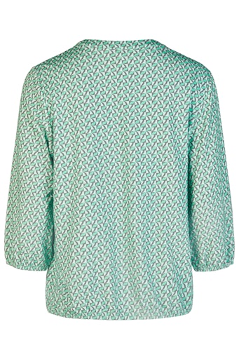 T-shirts lange mouw groen Barbara Lebek