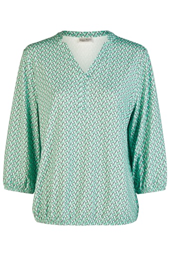 T-shirts lange mouw groen Barbara Lebek
