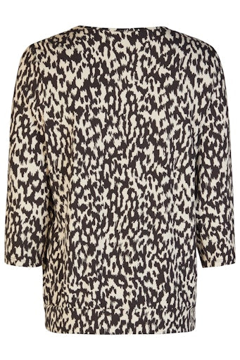 T-shirts lange mouw zwart Barbara Lebek
