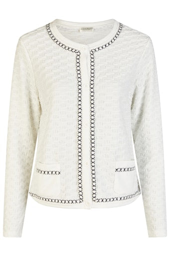Cardigans wit Barbara Lebek