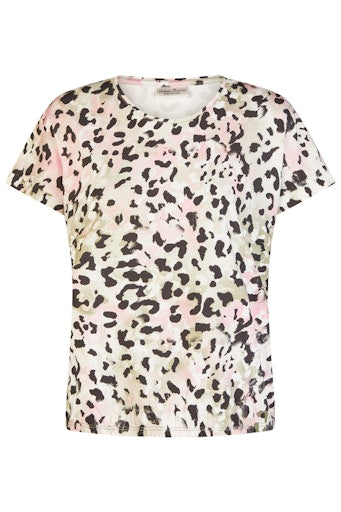 T-shirts korte mouw groen Barbara Lebek