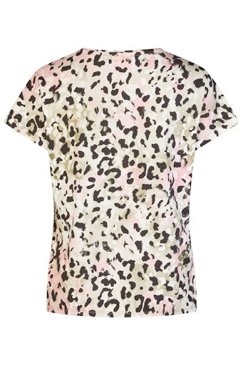 T-shirts korte mouw groen Barbara Lebek