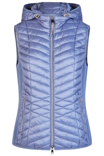 Bodywarmers blauw Barbara Lebek