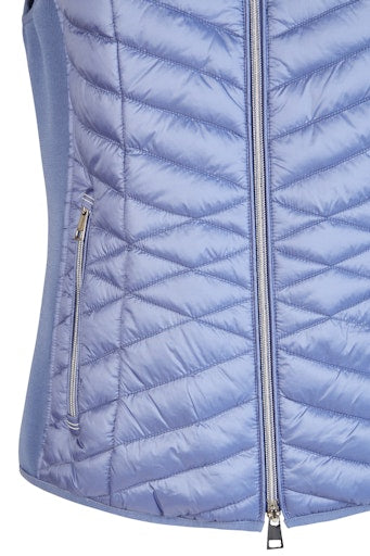 Bodywarmers blauw Barbara Lebek