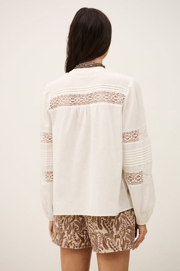 Blouses lange mouw beige ba&sh