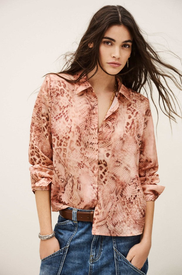 Blouses lange mouw roze ba&sh