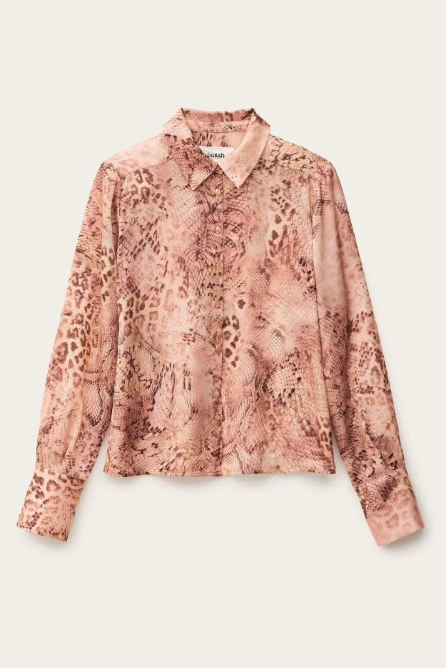 Blouses lange mouw roze ba&sh