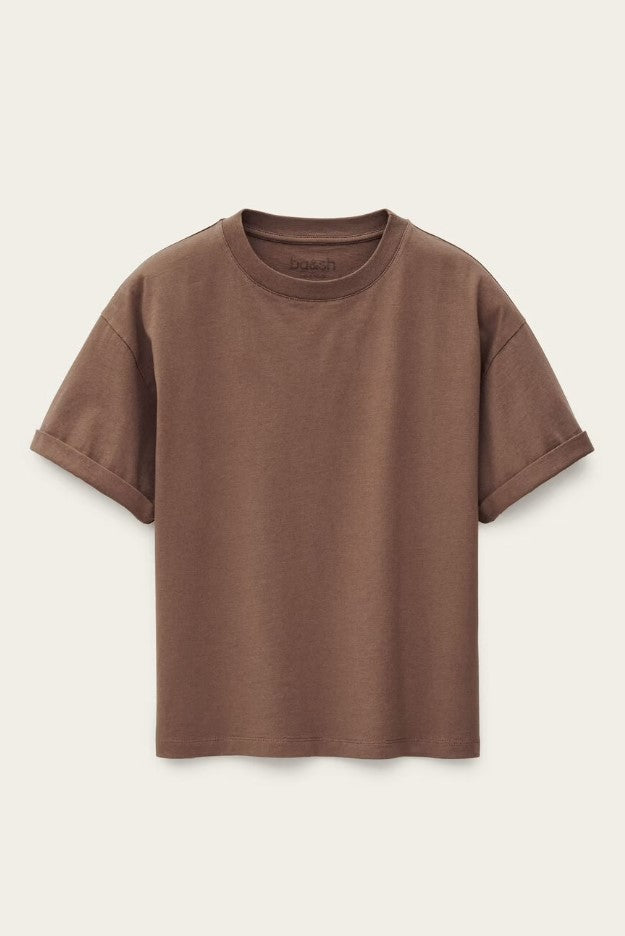 T-shirts korte mouw bruin ba&sh