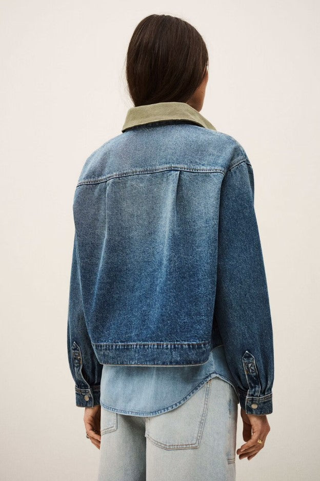 Jeansjassen blauw ba&sh
