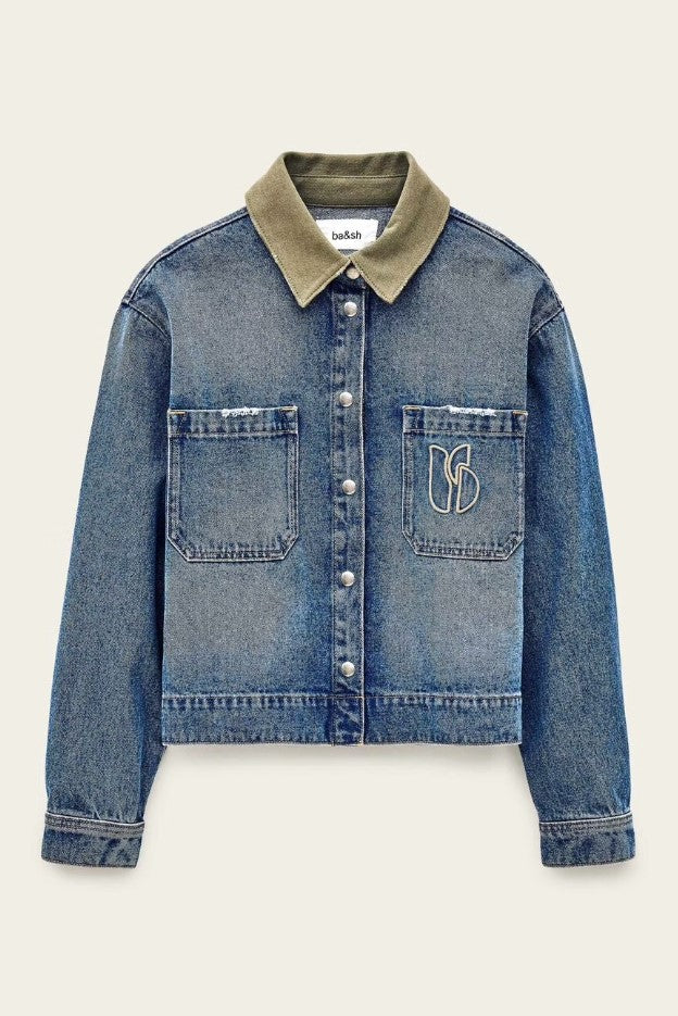 Jeansjassen blauw ba&sh