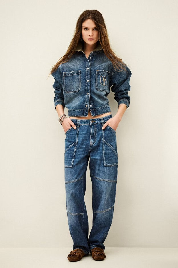 Jeans blauw ba&sh