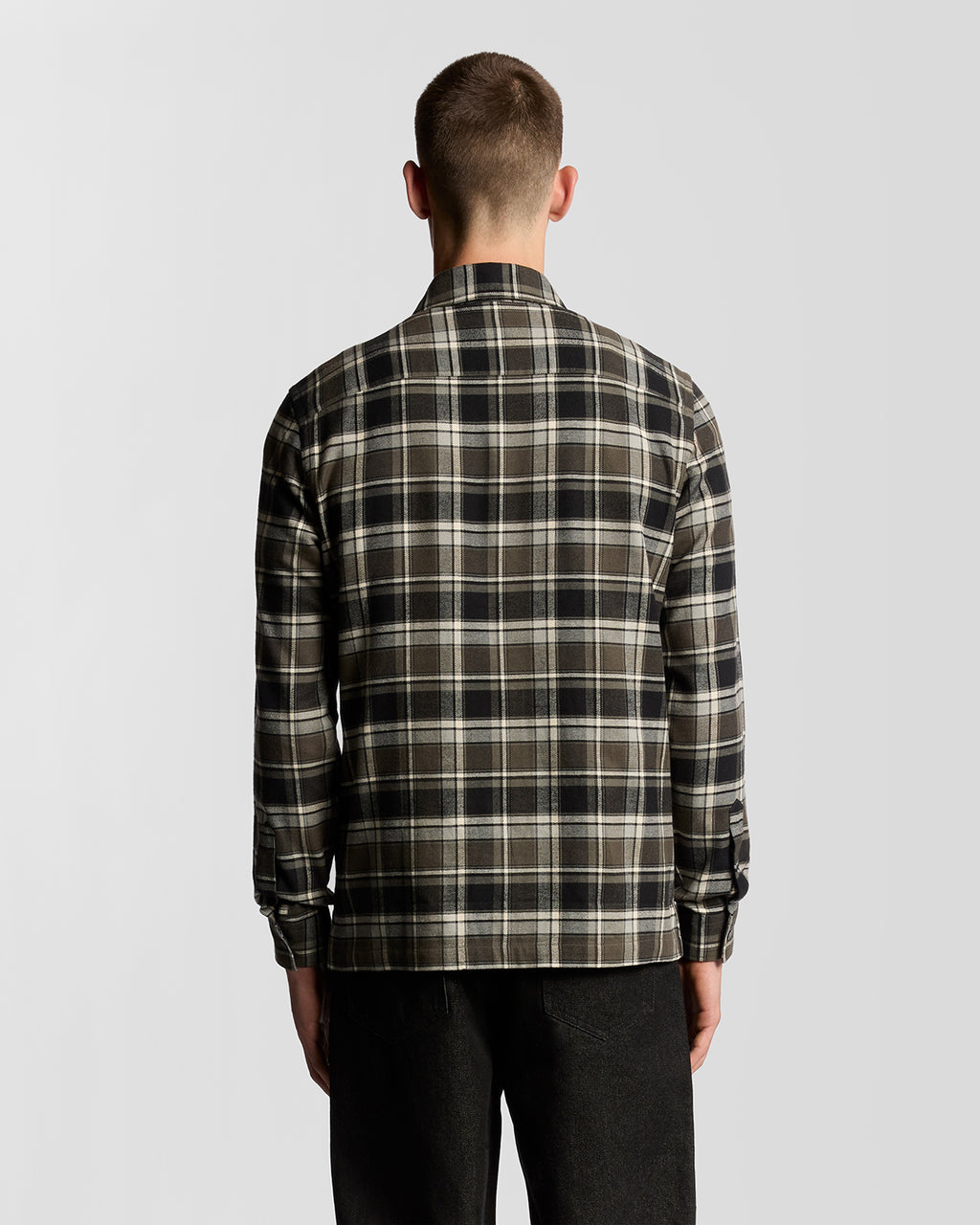 Hemden lange mouw groen Lyle & Scott