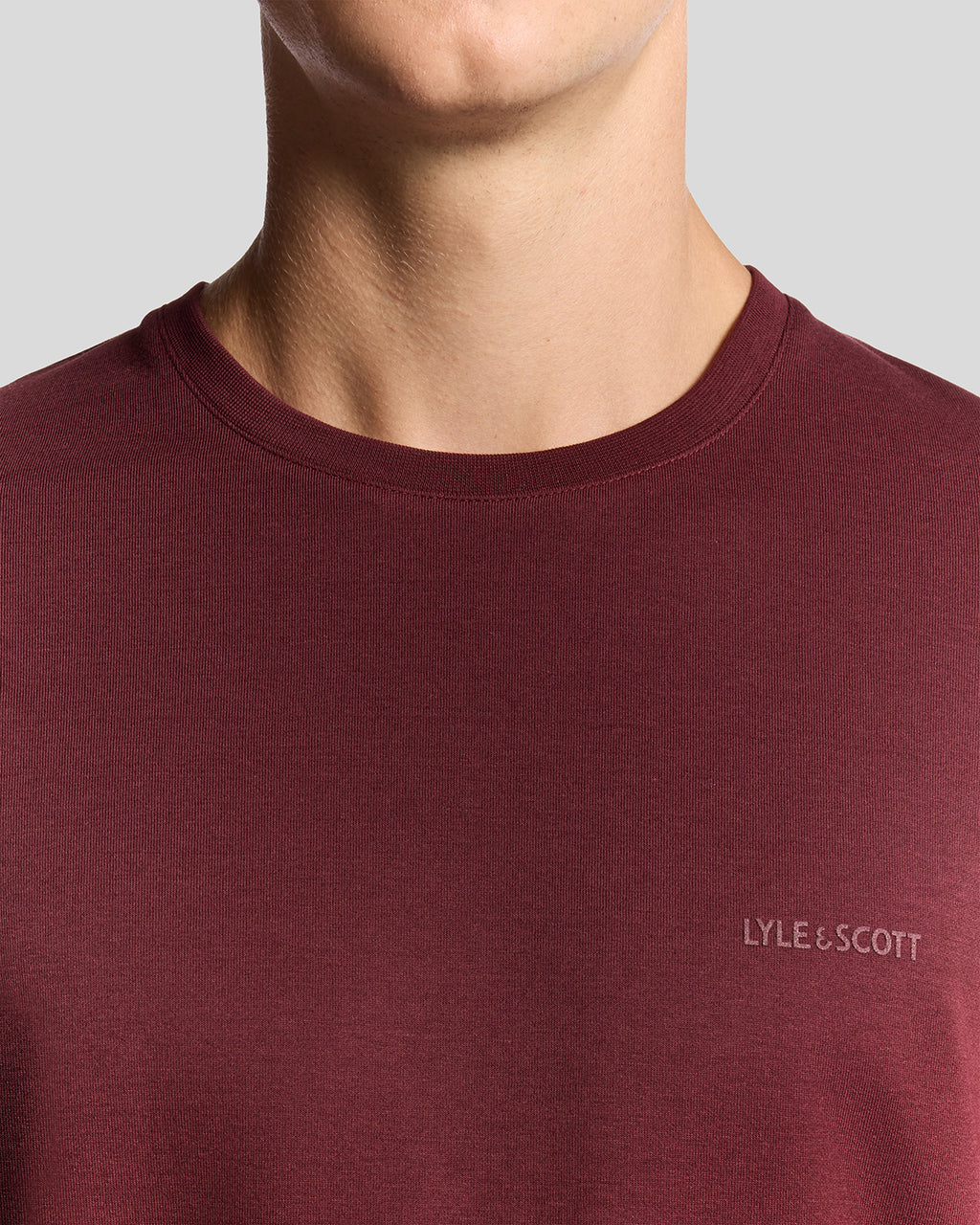 T-shirts korte mouw rood Lyle & Scott