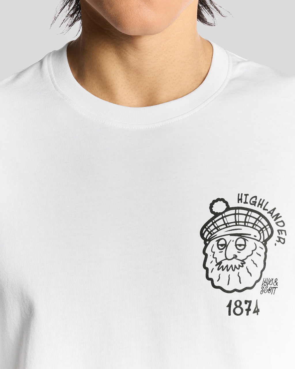 T-shirts korte mouw wit Lyle & Scott
