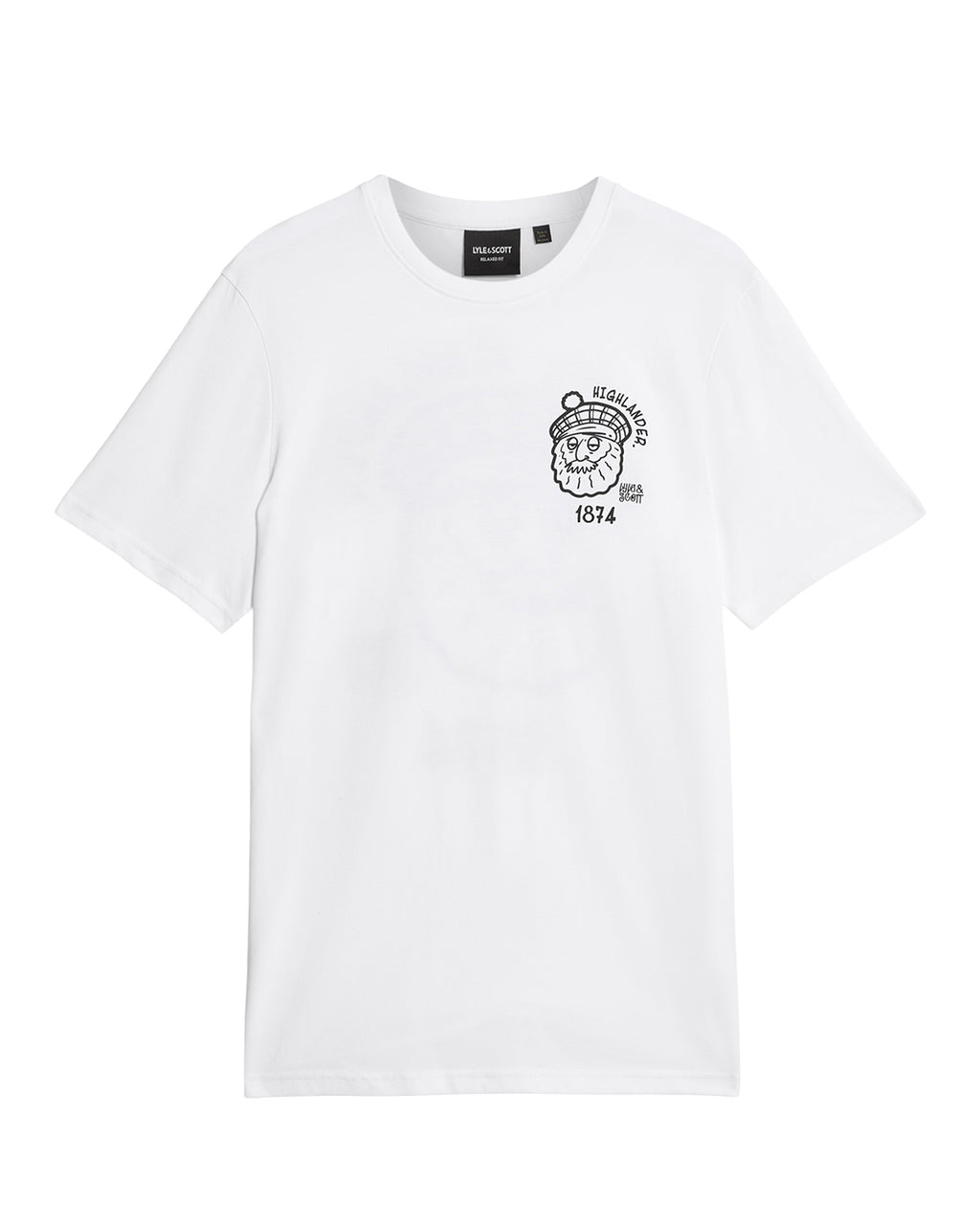 T-shirts korte mouw wit Lyle & Scott