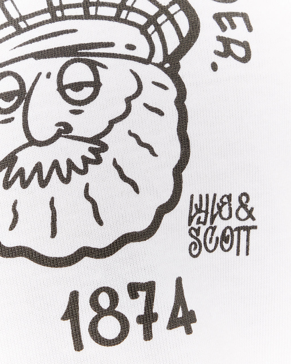 T-shirts korte mouw wit Lyle & Scott