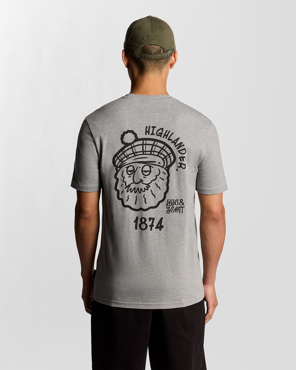 T-shirts korte mouw grijs Lyle & Scott