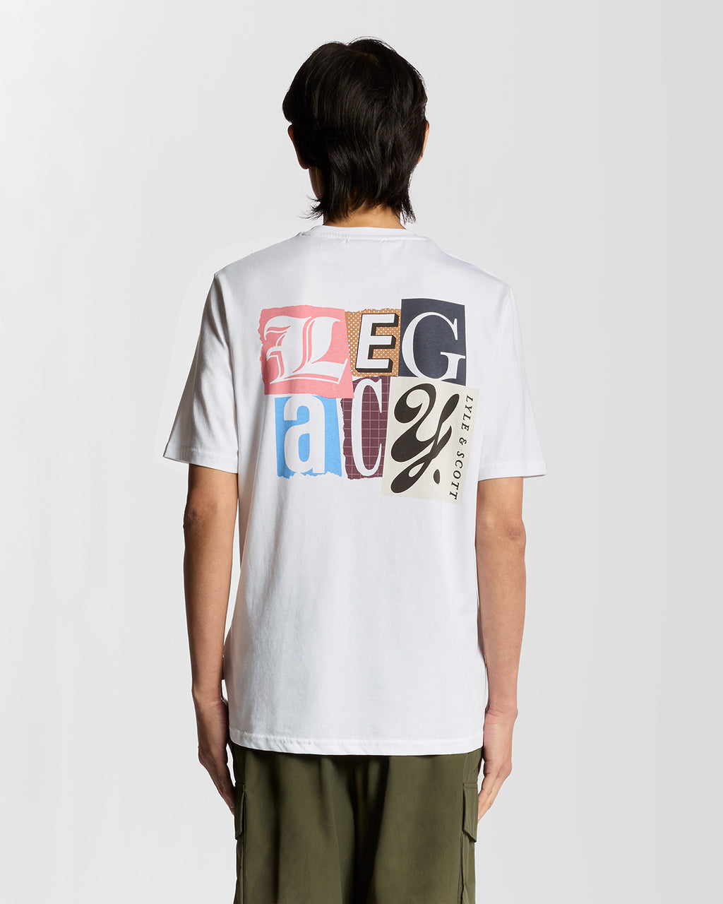 T-shirts korte mouw wit Lyle & Scott