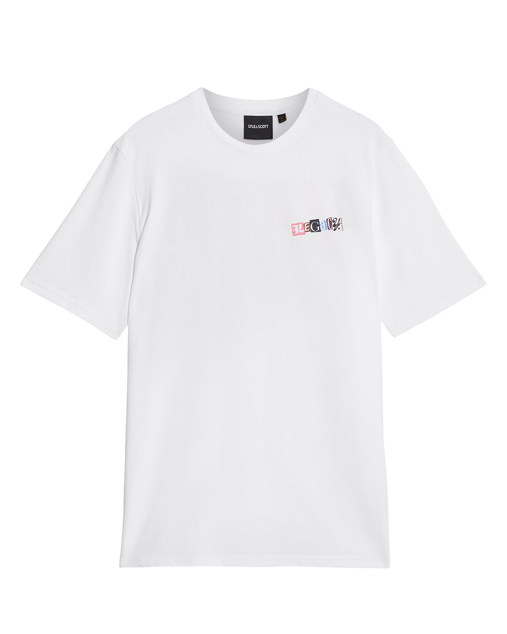 T-shirts korte mouw wit Lyle & Scott