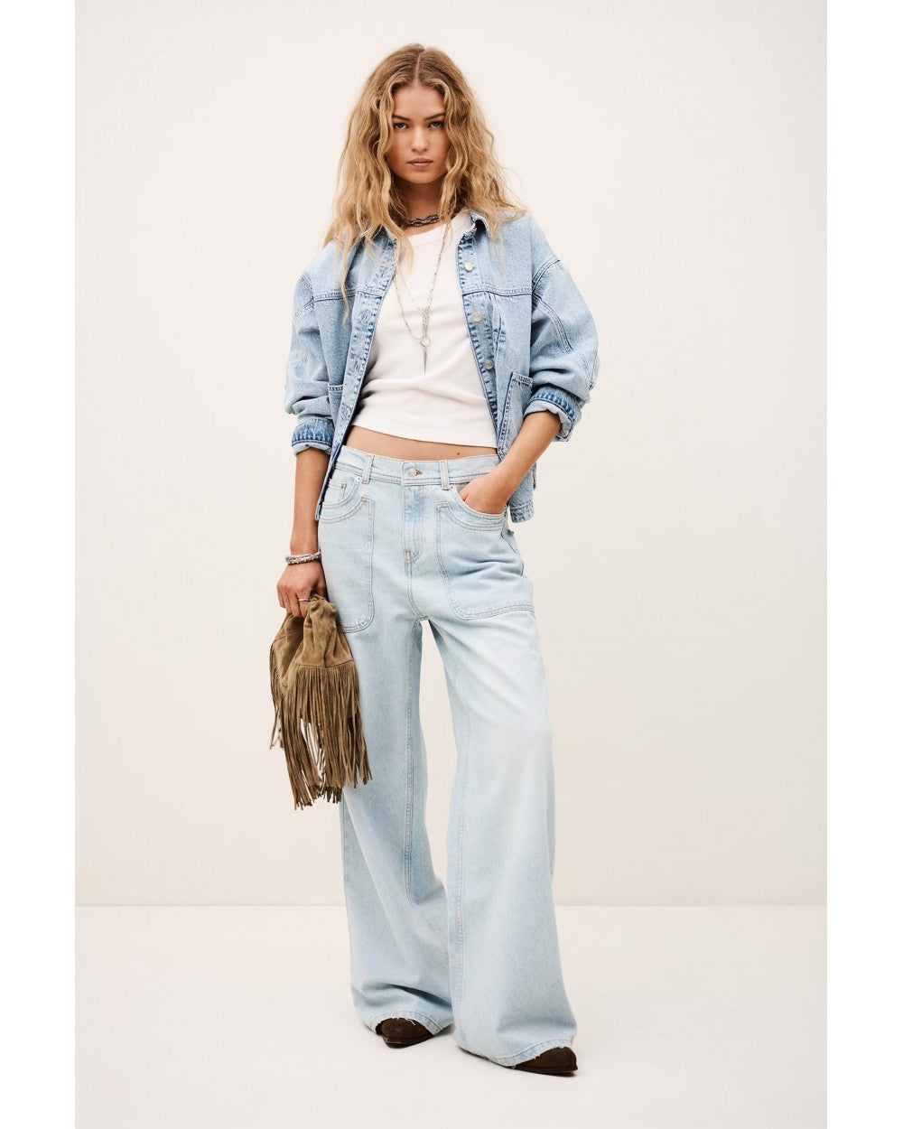 Jeans blauw ba&sh