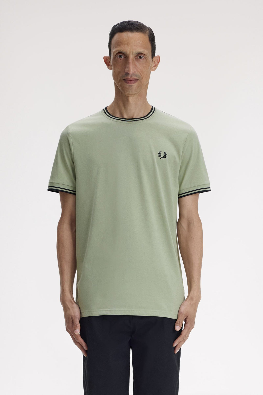 T-shirts korte mouw groen Fred Perry
