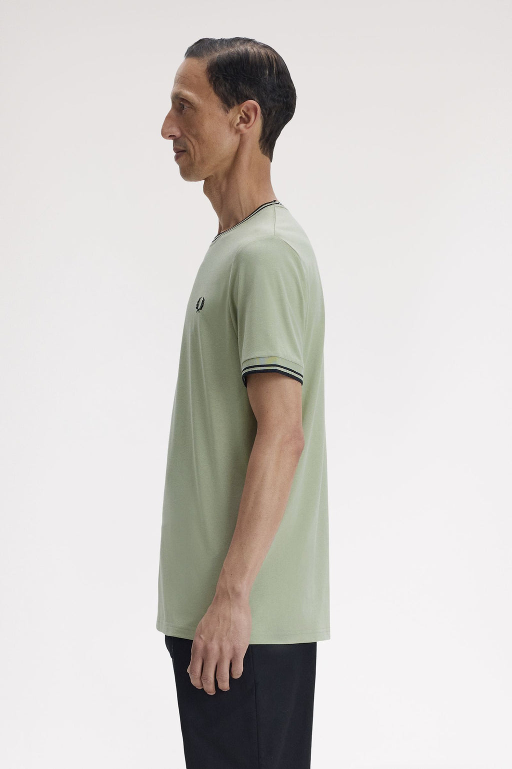 T-shirts korte mouw groen Fred Perry