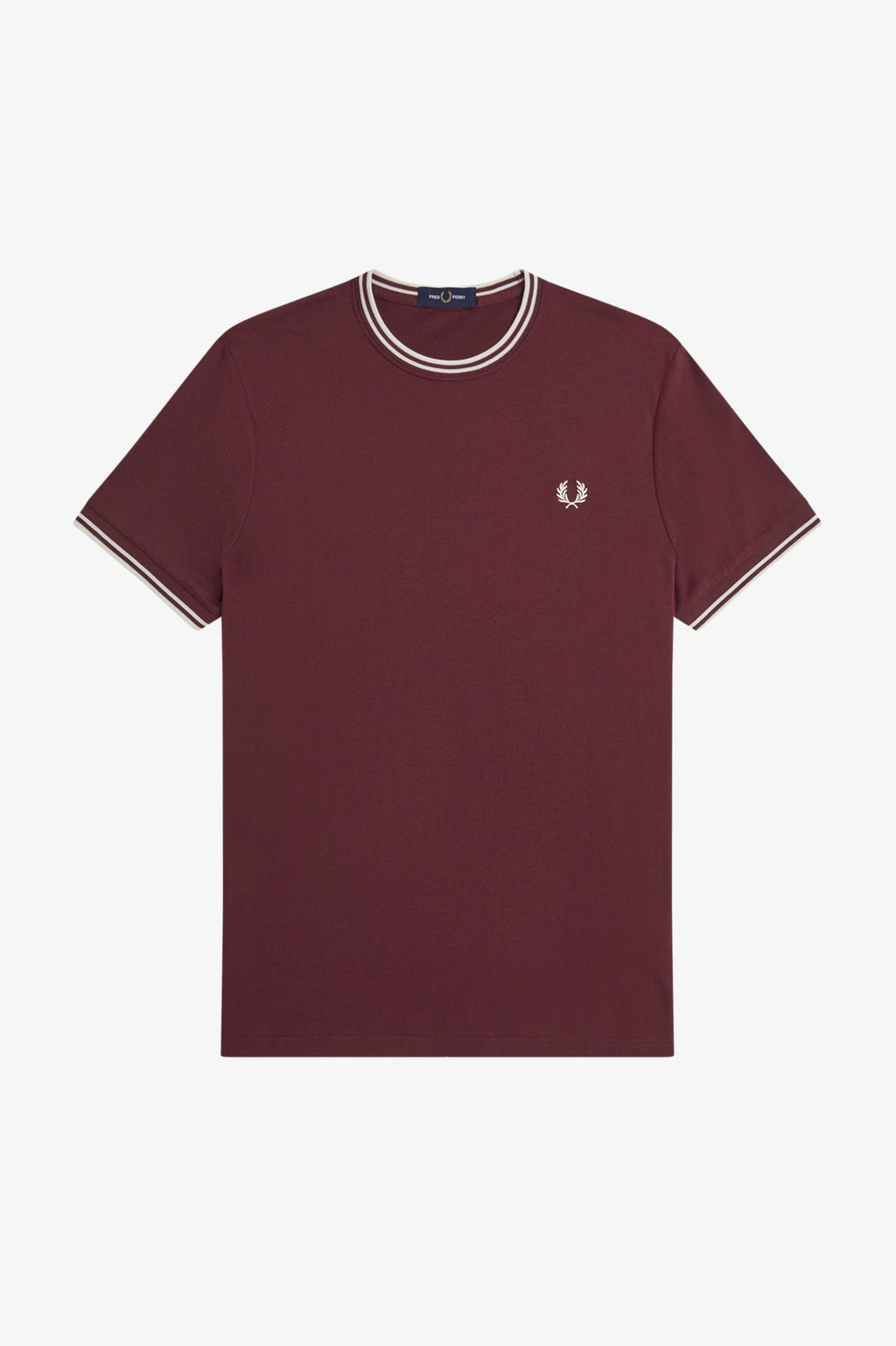 T-shirts korte mouw bordeaux Fred Perry
