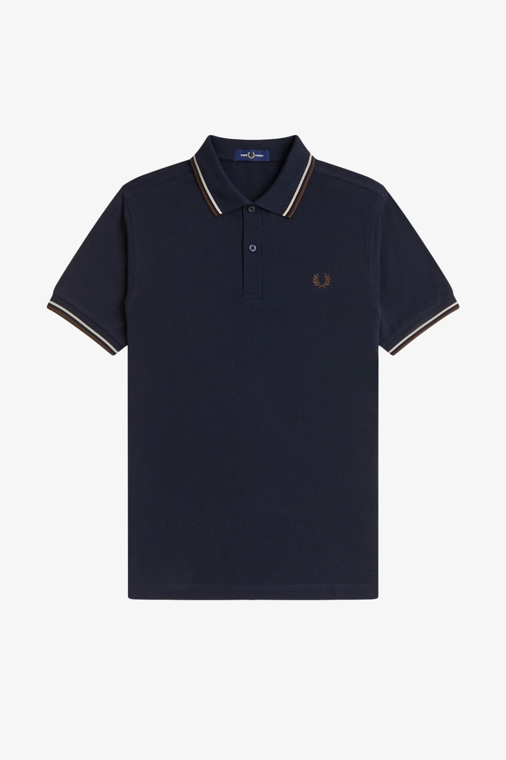 Polo's korte mouw navy Fred Perry