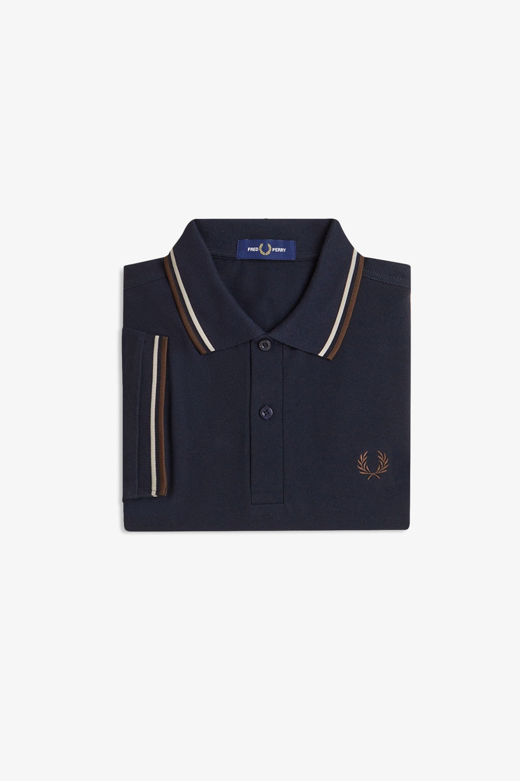 Polo's korte mouw navy Fred Perry